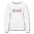 Italian Greyhound Momma Floral Women’s Premium Sweatshirt - white